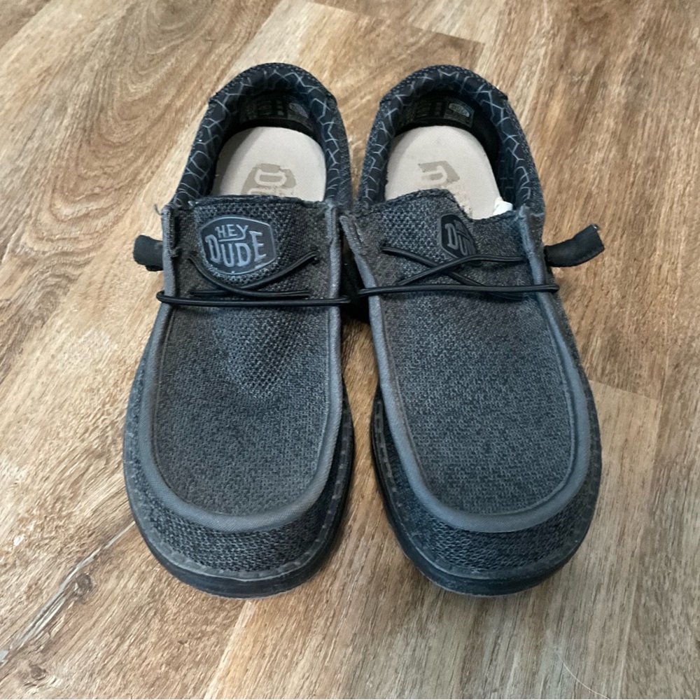 Hey Dude Charcoal Loafers